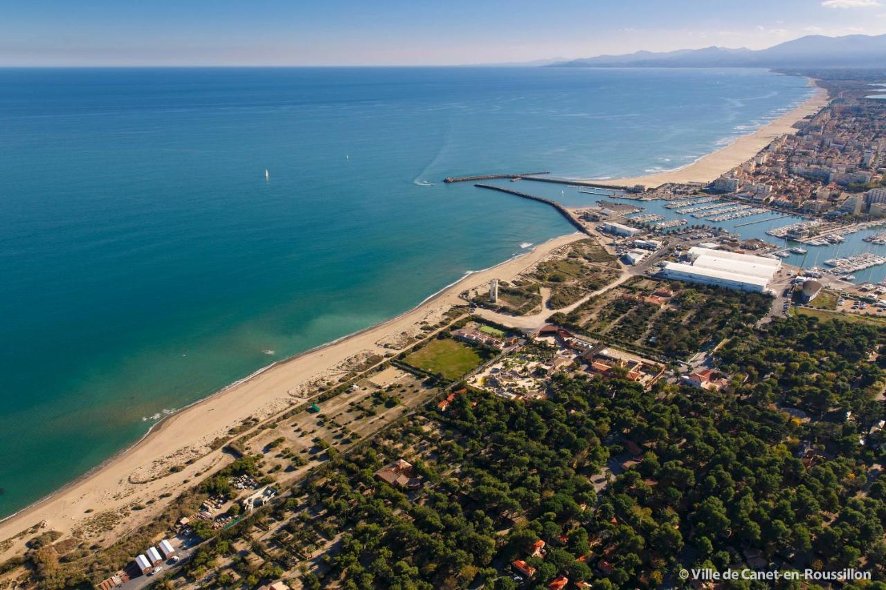 "Mer" Sejour Detente Tout Confort, Magnifique Vue Sur La Mer Canet-en-Roussillon Kültér fotó