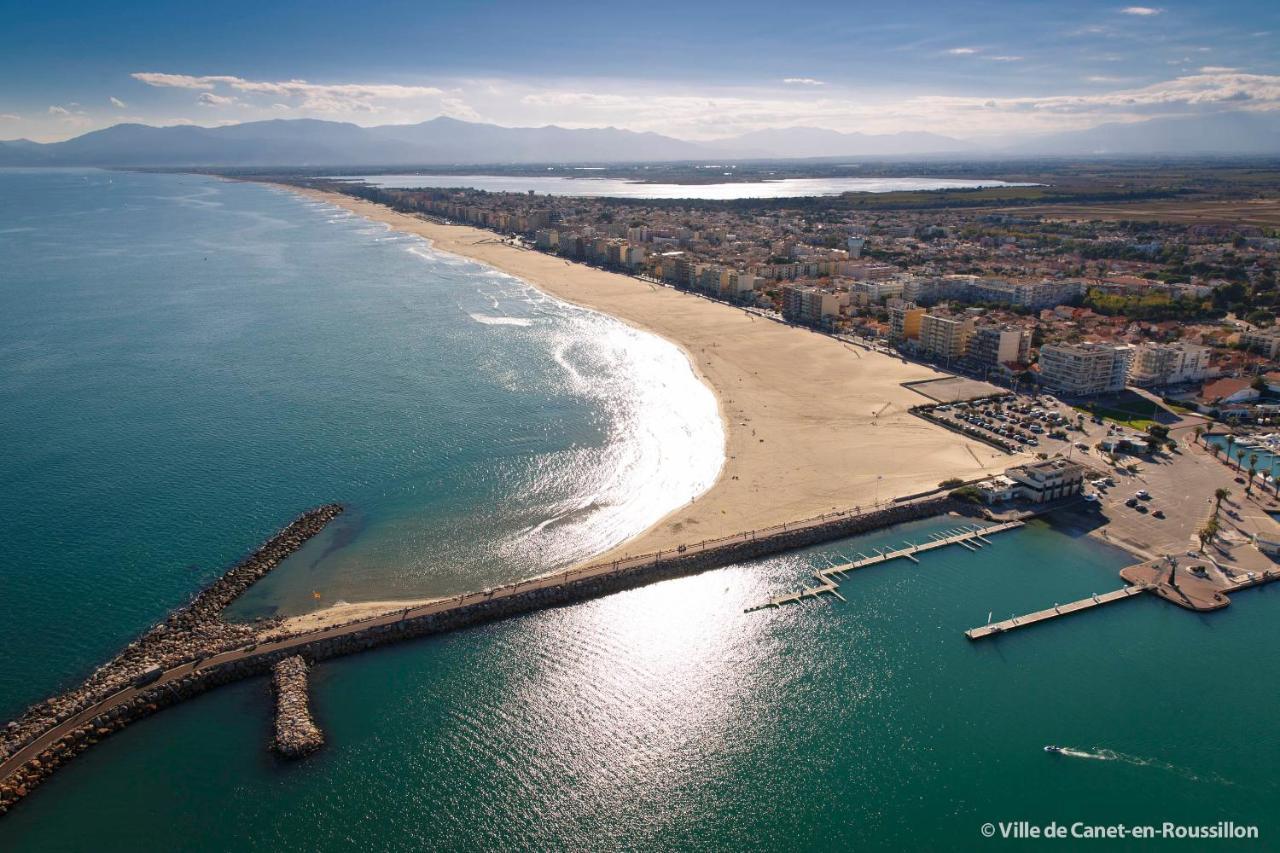 "Mer" Sejour Detente Tout Confort, Magnifique Vue Sur La Mer Canet-en-Roussillon Kültér fotó