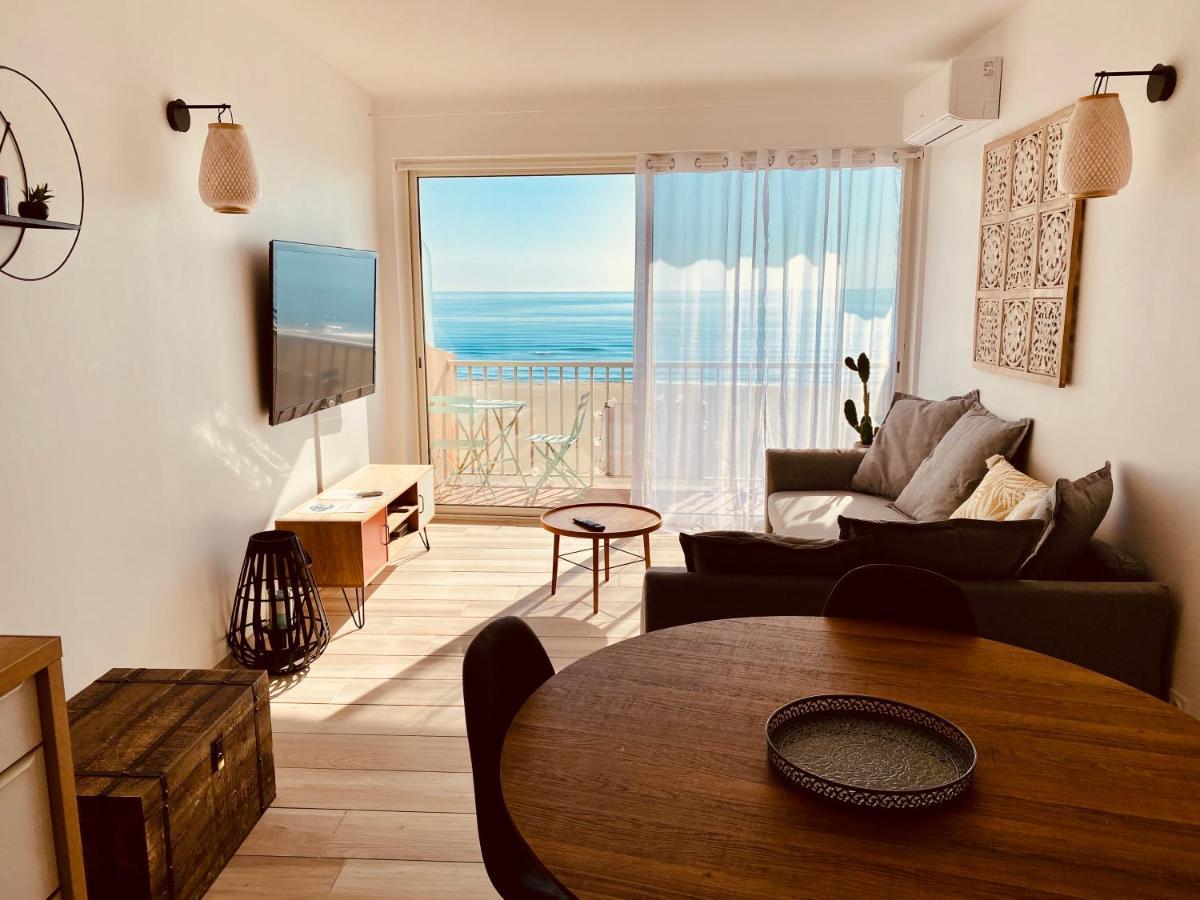"Mer" Sejour Detente Tout Confort, Magnifique Vue Sur La Mer Canet-en-Roussillon Kültér fotó