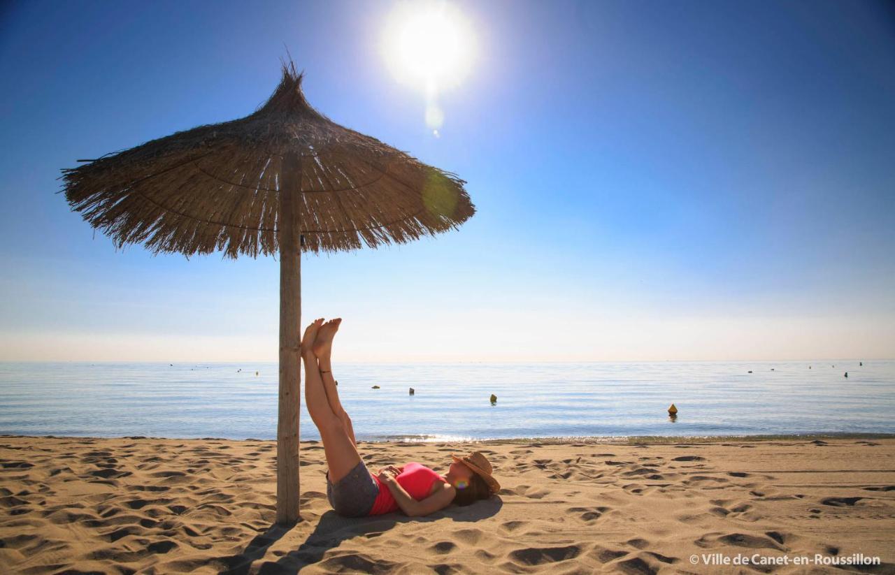 "Mer" Sejour Detente Tout Confort, Magnifique Vue Sur La Mer Canet-en-Roussillon Kültér fotó